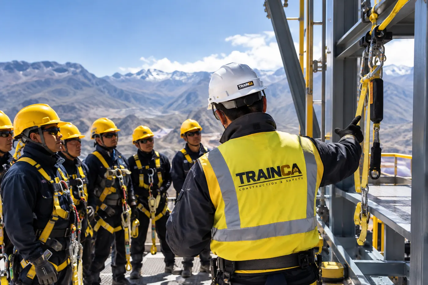 Capacitación TRAINCA en campo